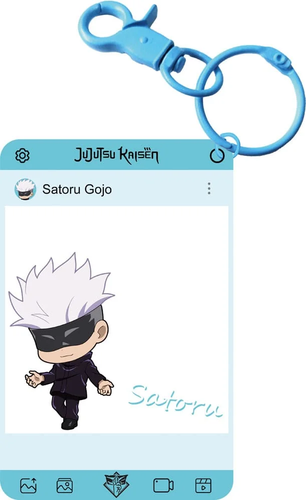 Jujutsu Kaisen Acrylic Clear Card 8cm Blind Box - Caixa Inteira (6 unidades)